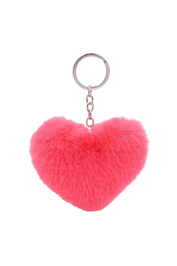 Key Chain,Playful Keychain Accessory Key Chains Women Cute,Adorable Bag Ornament Keychain for Women,Red