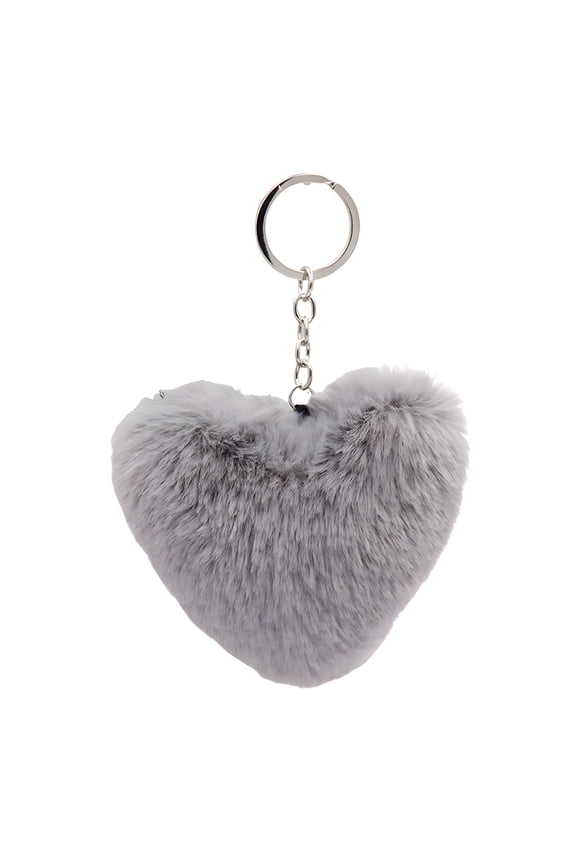 Key Chain,Soft Touch Texture Cute Keychains for Women,Pleasant Hand Feel Keychain Accessories,Gray