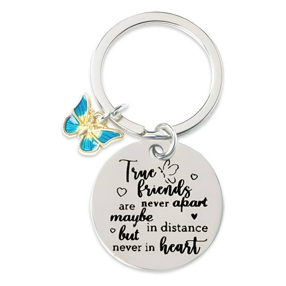 DESIGNICE Key Chain,Stainless Steel Build Keychain Accessories,Corrosion-Resistant and Long-Lasting Keychains for Women,Style2