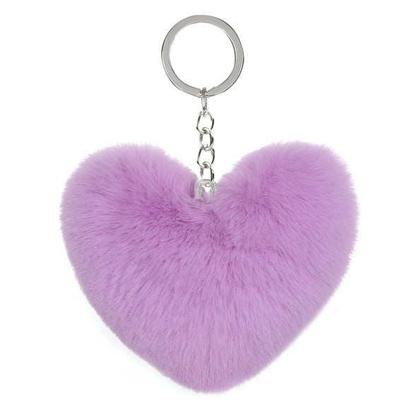 DESIGNICE Key Chain,Stylish Keychain Key Chains Women Cute,Fun Bag Decoration Keychain Accessories,Purple