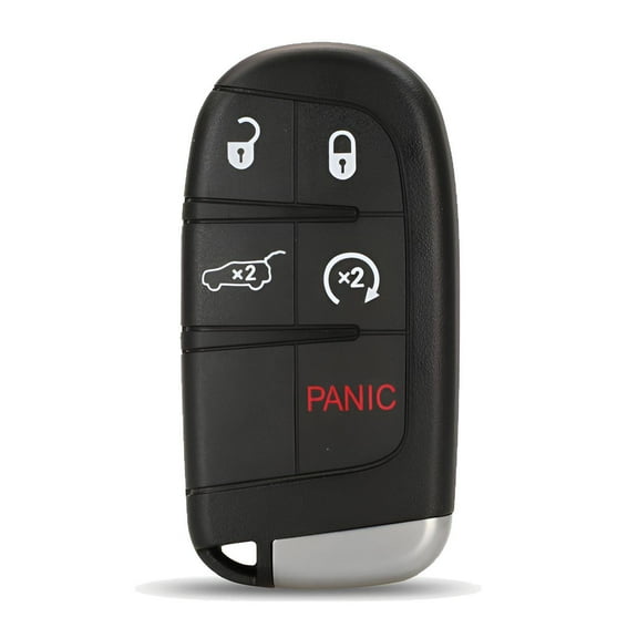 DESIGNICE Key Fob Replacement,Car Key Replacement Remote Key Fob, Material Key Fob,Black,Style1