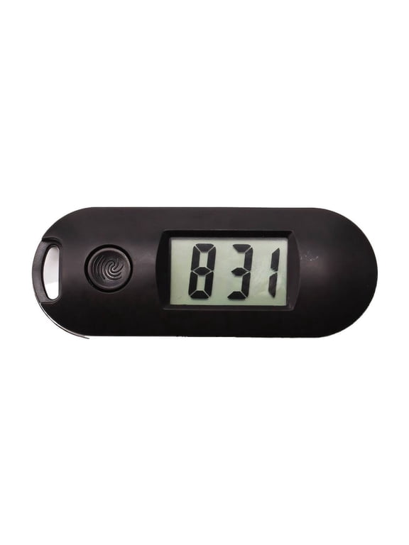 2026 New Keychain Electronic Watch,Show the Date Keychain Pocket Watch,Self-Shut Down Electronic Clock Silent,Screen Light Electronic Clock Silent,Black