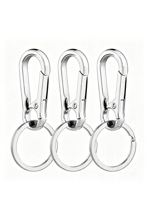 Keychain Key Clips Metal Key Ring Key Chain Rings Keyring for Home Car Key Organizer Metal Key Ring Key Chain Hooks