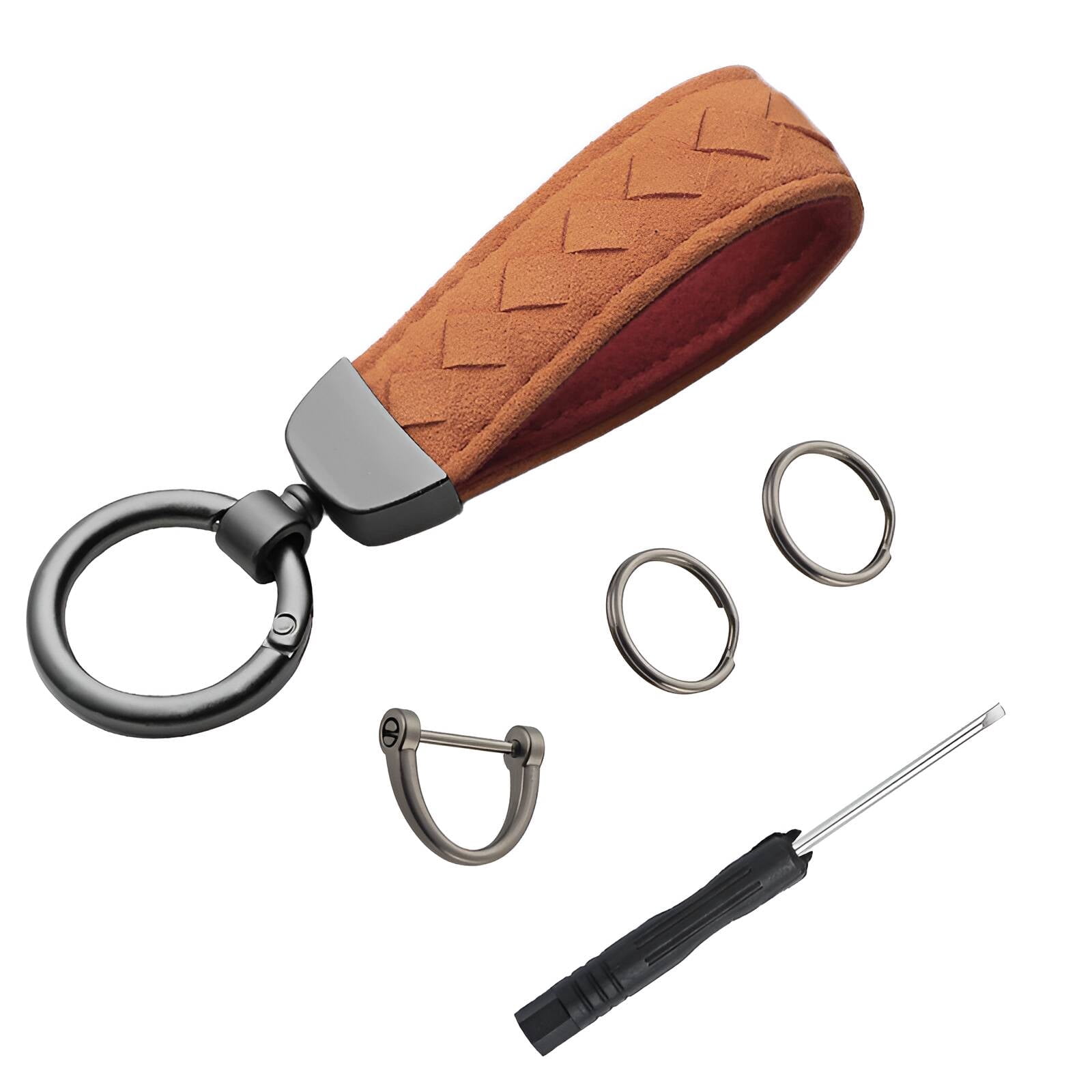 Versatile Keychain DESIGNICE Keychain Wristlet,Elegant Simple Design Car Keychain,Stylish ...