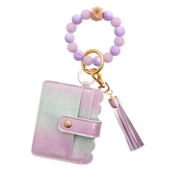Versatile Keychain DESIGNICE Keychain Wristlet,Stylish Keychain Card Holder Keychain ...