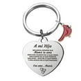 thumbnail image 1 of DESIGNICE Keychain for Men,Expression of Affectio Drive Safe Keychain for Him,Exquisite Polishing Funny Keychain, 1 of 7