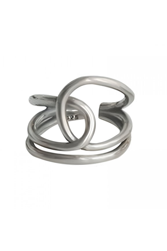 Knot Thumb Ring 925 Sterling Silver Band & Statement Ring Handmade Ring Statement Rings for Women All Size