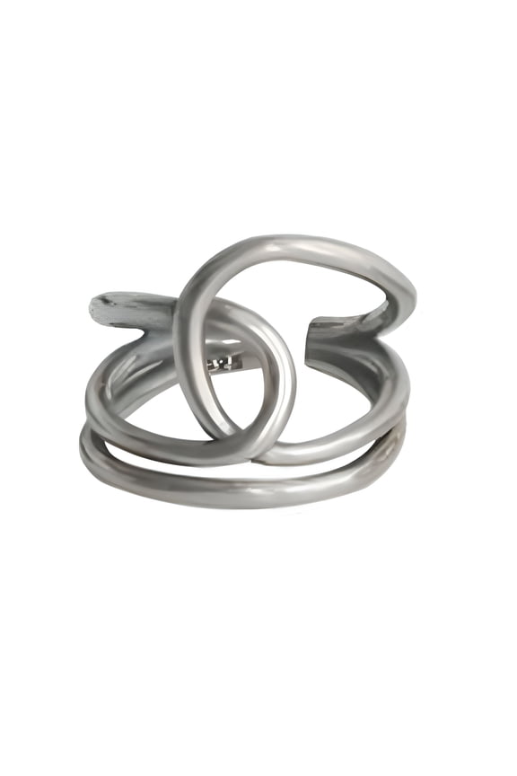 Knot Thumb Ring 925 Sterling Silver Band and Statement Ring Handmade Ring Statement Rings for Women All Size