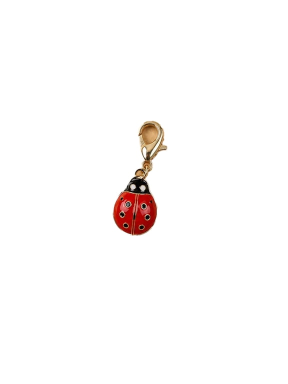 Ladybug Keychain Lady Bug Backpack Ladybug Charm Miraculous Cute Charms for Bags Bag Charms for Backpacks Bag Charm for Handbags Adorable Versatile Ladybug Keychain