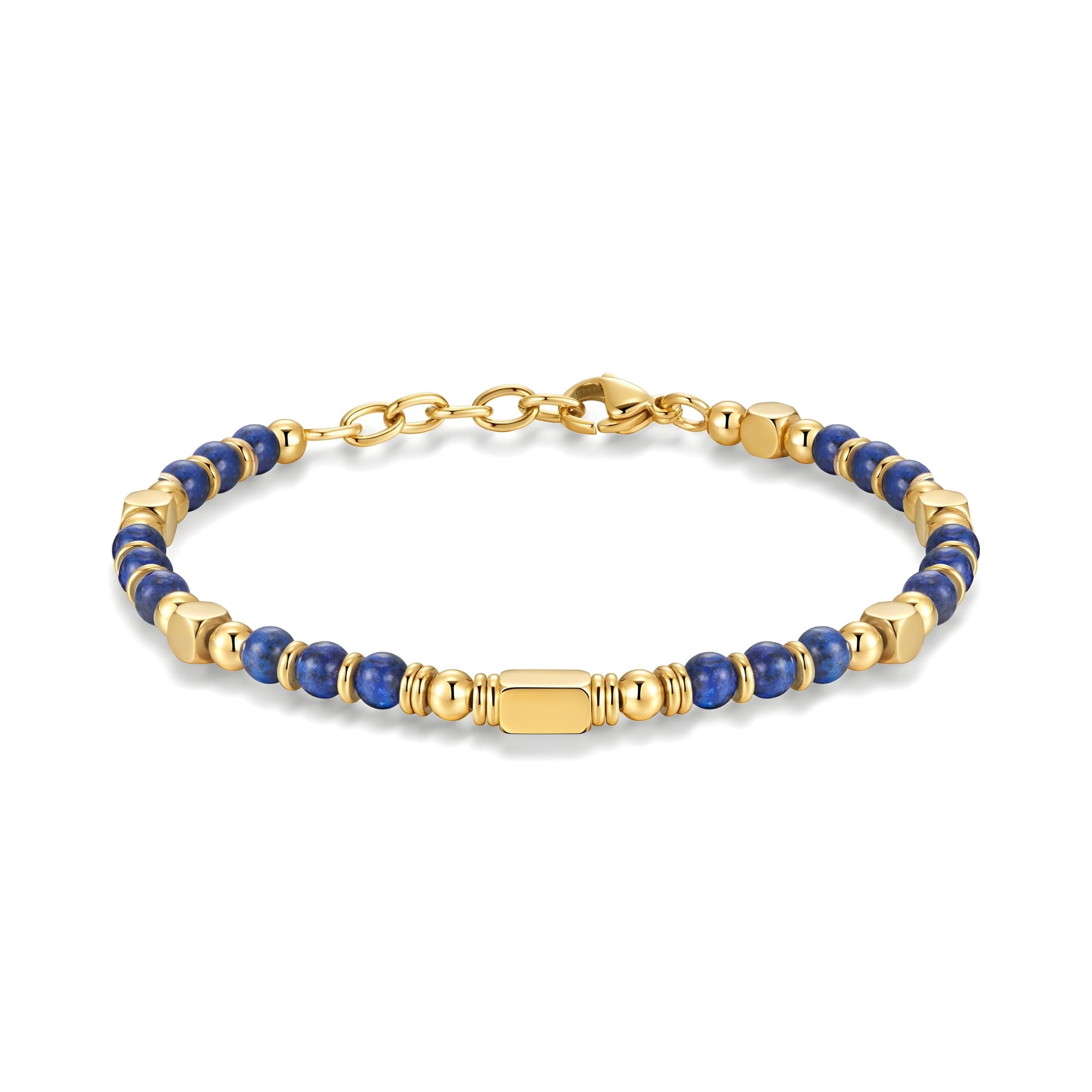 NOVICA Artisan Crafted Lapis Lazuli Cuff Bracelet | Nigeria