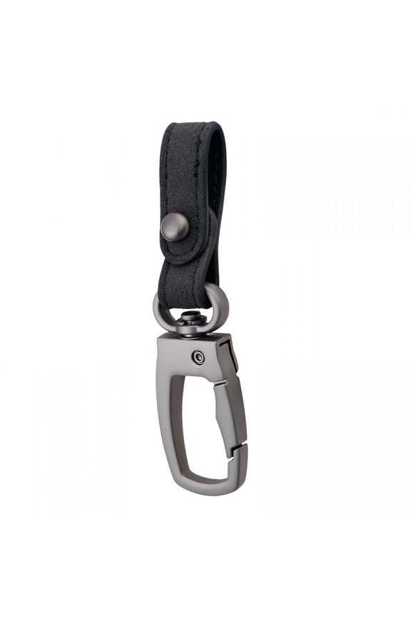 2026 New Leather Belt Loop Keychain Car Key Holder for Men Keychain for Car Keys for Work, Travel, Daily Use, Outdoor Black