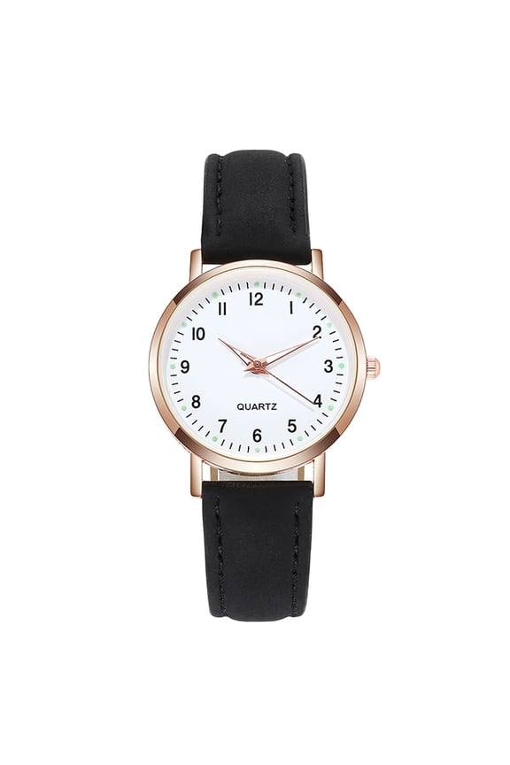 Leather Quartz Band Women'S Watch Watch Wrist Casual Analog Women'S Watch Light Up Watch Plus Size Watches for Larger Wrists Women Men Straps Talking Watch for Seniors