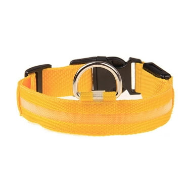 DESIGNICE Light Up Dog Collar Improve Safety At Night Dog Light Up Collar No Battery Replacements Glow In The Dark Dog Collar,Style7