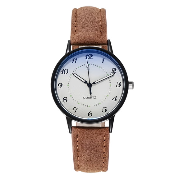 DESIGNICE Luminous Waterproof Watch Ladies Watch Large Face Watches Wind Up Watches for Men No Battery Stainless Steel Watch Bands Watch for Blind Women Rubber Watch Bands Light Up Watches for Women