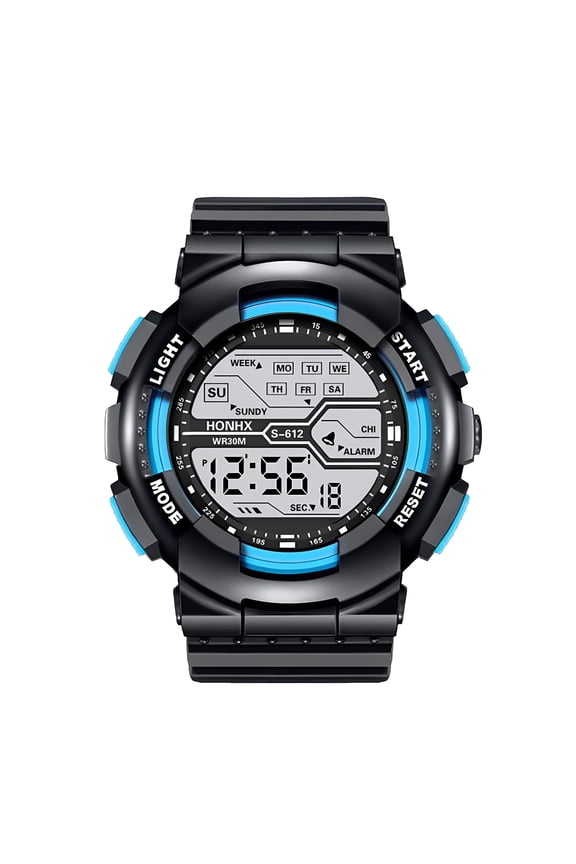 Luxury Men's Digital LED Watch, Date Sport Outdoor Electronic Watch