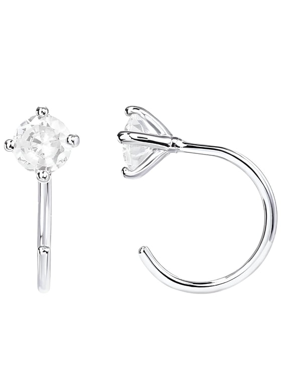 Lymphatic Activity Earrings Magnetic Acupuncture Earrings for Women Lymphatic Drainage Earrings Zirconia Lymphatic Earrings