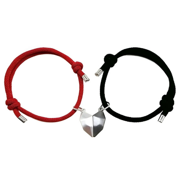 DESIGNICE Magnetic Couple Bracelets for Women Men,Sun and Moon Attraction Matching Bracelet Lover Gifts for Boyfriend Girlfriend Best Friend