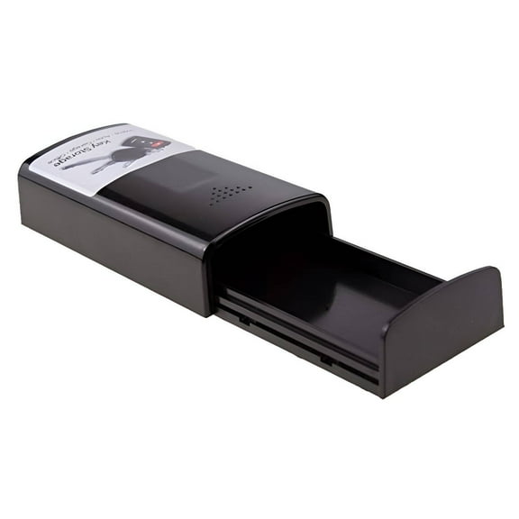 DESIGNICE Magnetic Key Box for Under Car,Hidden Storage Magnetic Key Holder,Prevent Loss Hide A Key Magnetic Car,Black