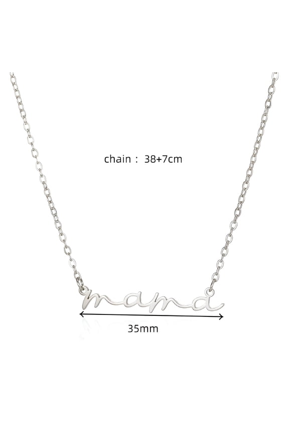 Mama Necklaces for Women, Gifts for Mother, Gold Plated Dainty Necklace Non Tarnish Jewelry, Gifts for New Mom