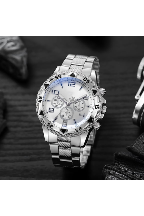 Men Business Watch Luxury Alloy Strap 3 Hand Minimalist Metal Male Dress Quartz Watch Fashion Jewelry