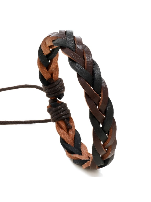 Men'S Bracelet Leather Bracelet for Men String Bracelet