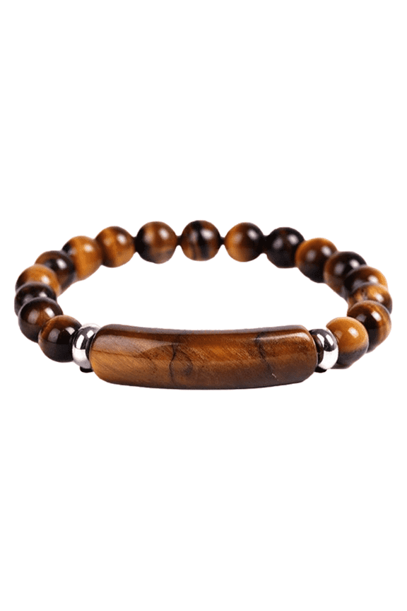 Mens Leather Bracelet Anxiety-Relieving Ladies' Jewelry Emo Accessories Wrist Beads Initial Bracelet Style 1