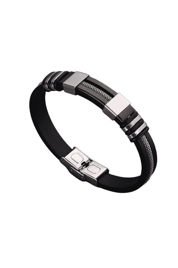 Mens Leather Bracelet Multicolor Fashion Accessories Emo Accessories Good Luck Bracelet Initial Bracelet Black