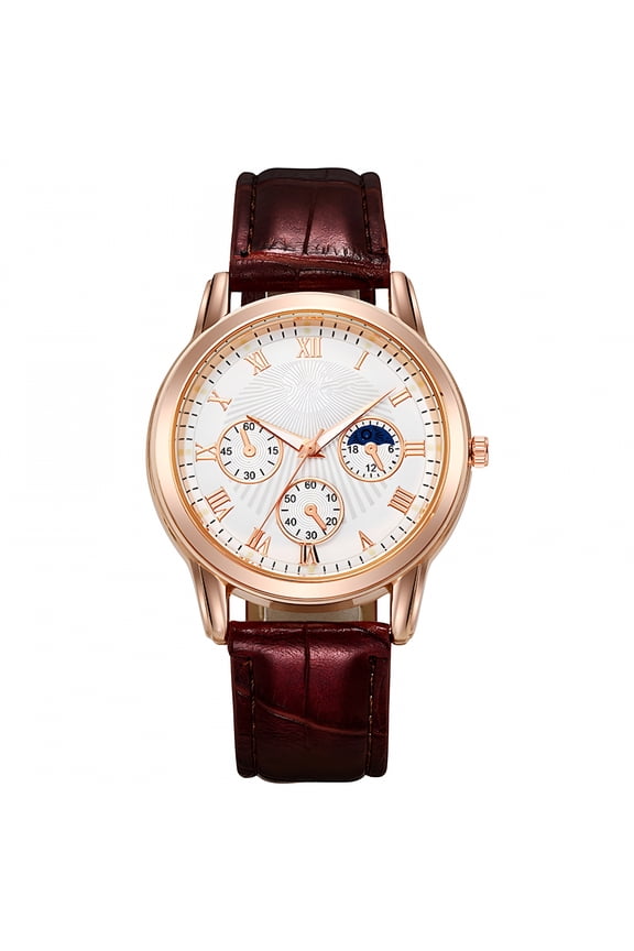 Mens Watches Luxury Fashion Quartz Watch Business Watches for Men Stainless Steel Wrist Watch Father's Day Gifts