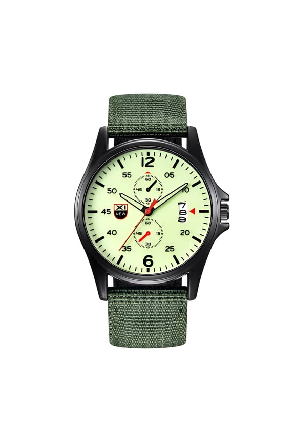 Military Nylon Waterproof Date Quartz Analog Army Men's Wrist Watches,Military Watch