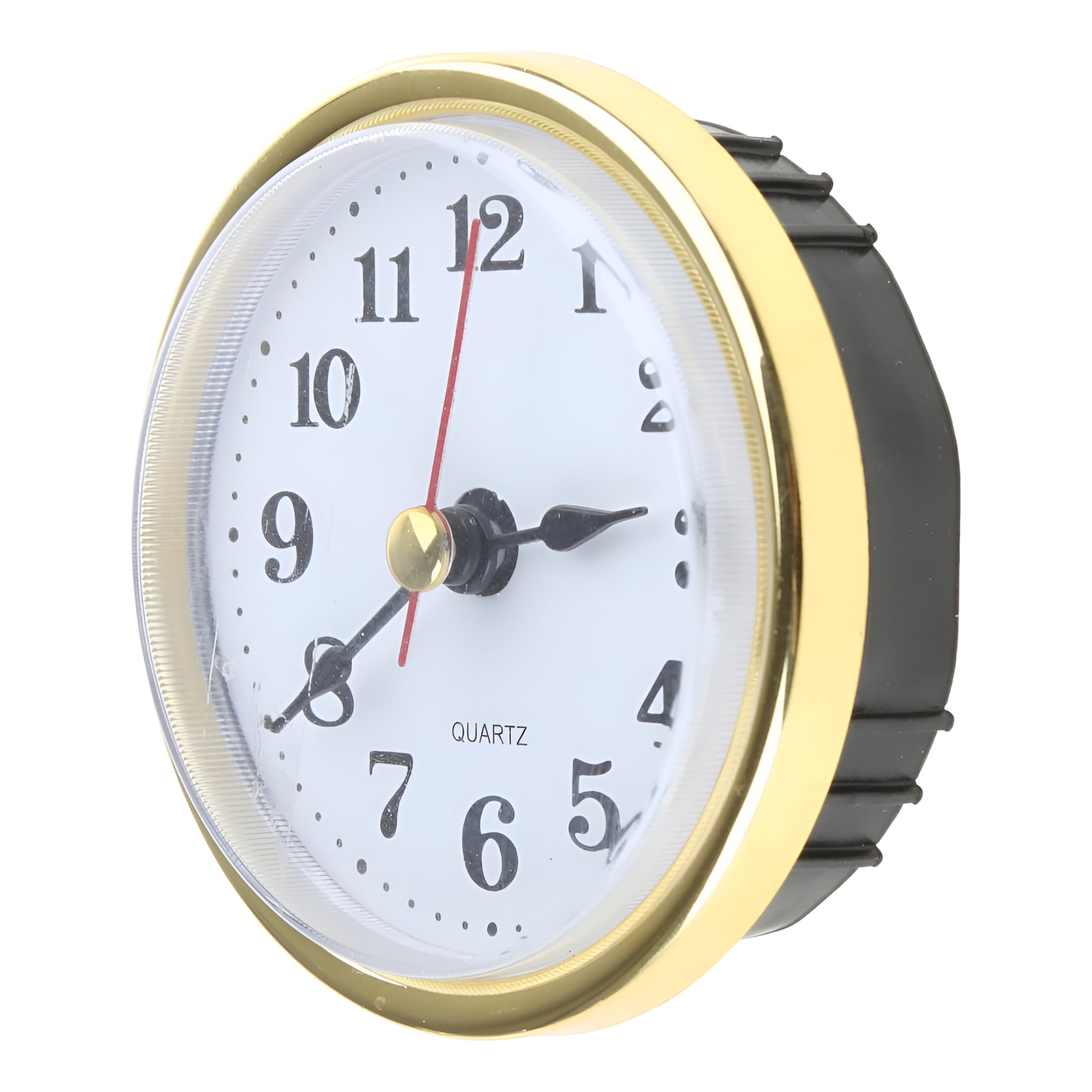 DESIGNICE Mini Clock Insert 2-1/2Inch 65mm Round Quartz Movement Clock ...