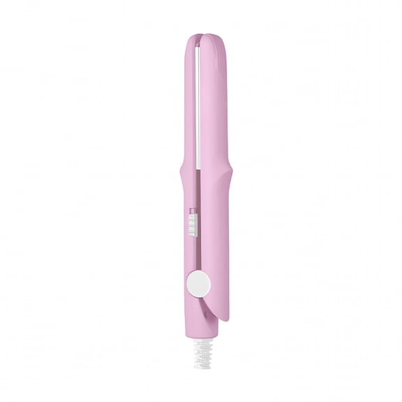DESIGNICE Mini Curling Iron Hair Straightener Portable Multifunction Ceramic Fast Heating Bangs Hair Curler Flat Iron Curling Wand Hair Styling Tool