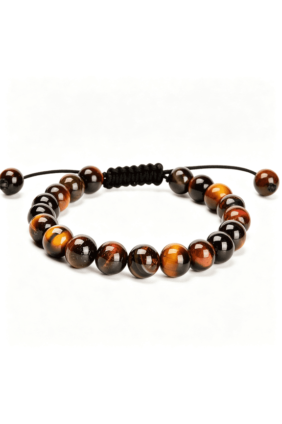 Natural Healing Power Gemstone Crystal Beads Unisex Adjustable Macrame Bracelets Unisex Adjustable Macrame Bracelets Boho Bracelets