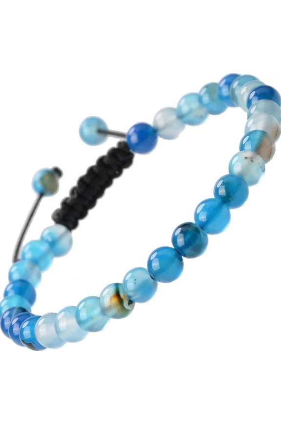 Natural Healing Power Gemstone Crystal Beads Unisex Adjustable Macrame Bracelets Unisex Adjustable Macrame Bracelets Knot Bracelet