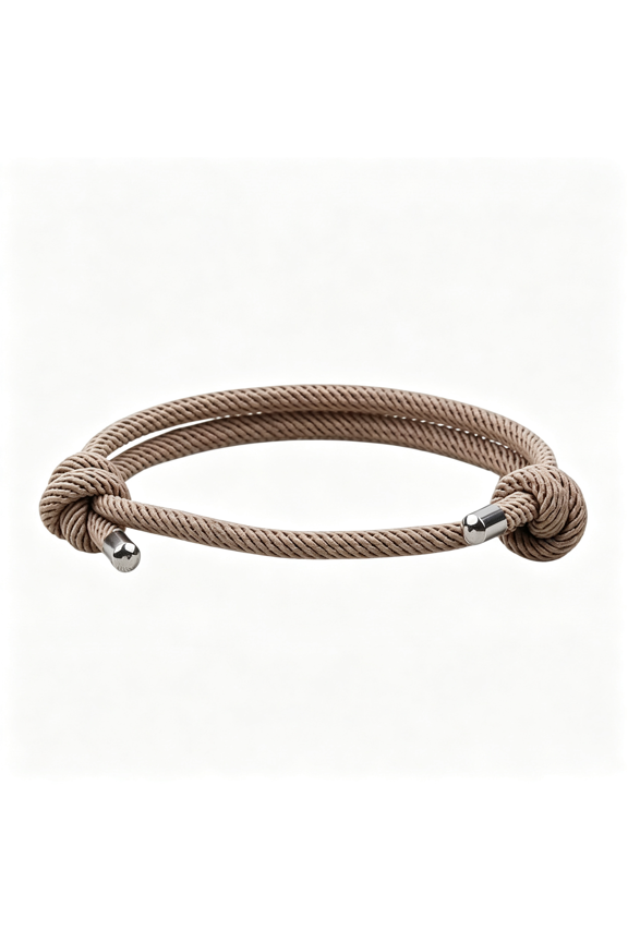 Nautical Woven Friendship Rope Boho Bracelet Handmade Braided Wrap String Stainless Steel Charm Adjustable Trendy Nautical Rope Bracelet