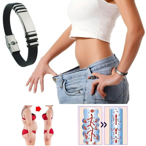 Negative Bracelet, Titanium Steel Bracelet, Wristband Emits Negative Body's Energy Channels To Circulation