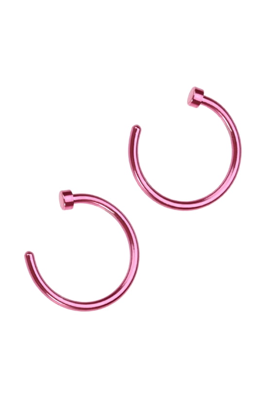 Nose Jewelry Rings Unisex Open Nose Ring Body for Men 6mm 8mm 10mm Nose