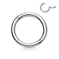 thumbnail image 1 of DESIGNICE Nose Piercings,Corrosion-Resistant Hoop Nose Rings for Women,Seamless Design Nose Rings Hoops,Silver, 1 of 2