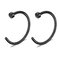 thumbnail image 1 of DESIGNICE Nose Ring Long-Lasting Color Nose Jewelry Sleek and Modern Design Nose Hoop Style4, 1 of 2