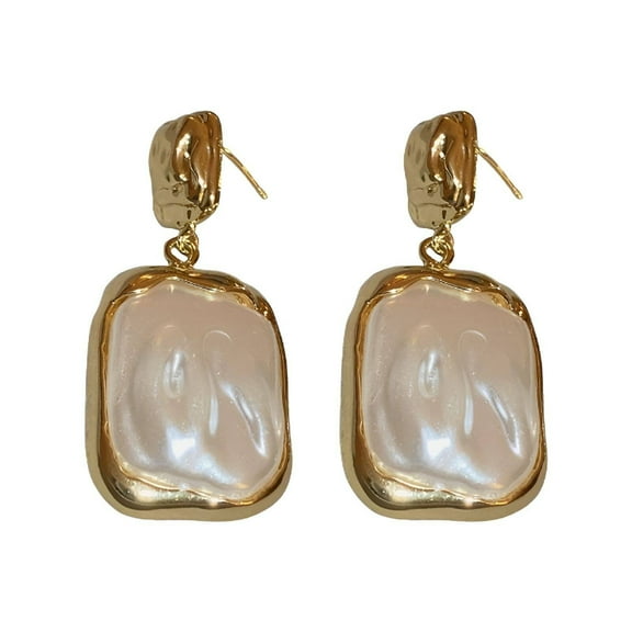 DESIGNICE Earrings for Women,Bridal Earrings,Stainless Steel Gold Jewelry for Women