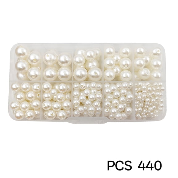 DESIGNICE Pearl Pearls for Jewelry Making Bracelet Material Bracelets Necklace Beaded Unique Hand