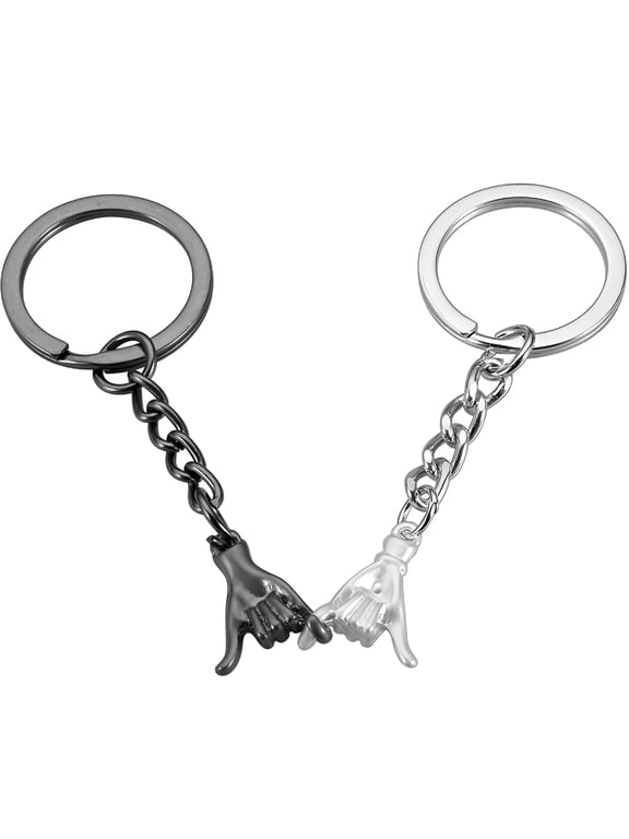 Pinky Promise Gift Couple Gifts Matching Couples Stuff Gifts for Boyfriend Girlfriend Best Friend Him Her Matching Keychains for Couples Wife Husband One Year Anniversary Valentines Day