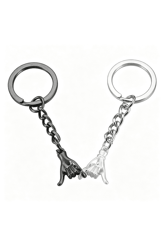 Pinky Promise Gift Matching Couple Gifts Him Her Boyfriend Girlfriend Best Friend Matching Keychains Couples Wife Husband One Year Anniversary Christmas Birthday Gifts Valentines Day Gifts