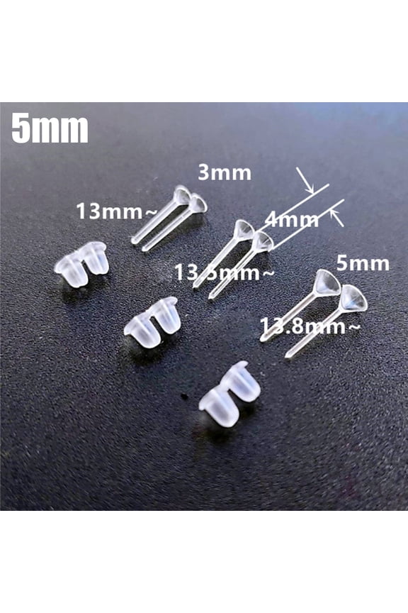 Plastic Earrings Transparent Plastic Clear Earrings,Style6