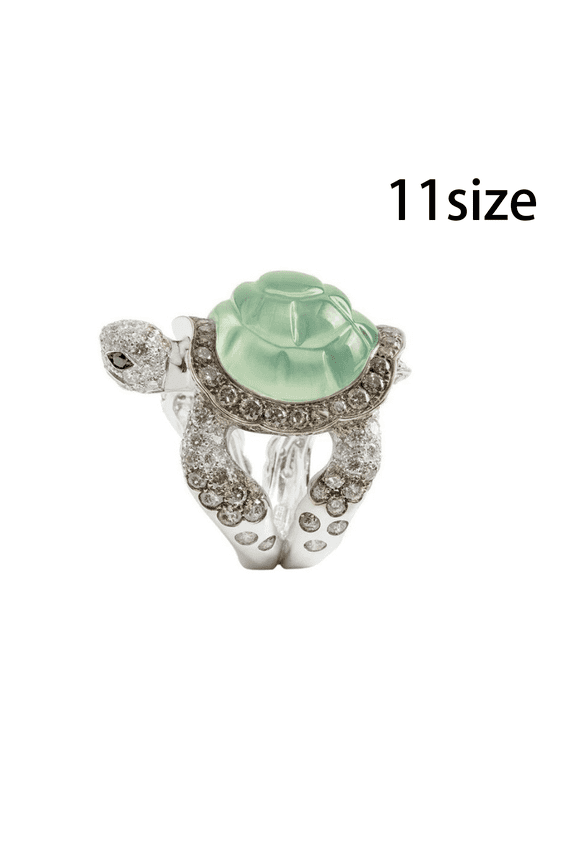 2026 New Promise Rings Animal Shape Stackable Rings for Women Luxurious Moonstone Ring Size 11 for Special Occasions Gifting Anniversaries Casual Wear Personal Collection.
