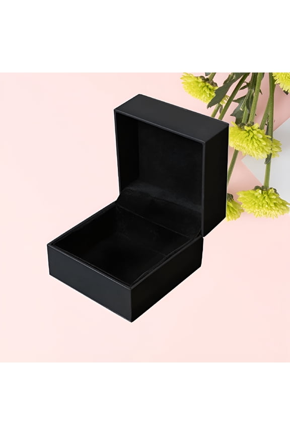 Pu Leather Watch Box Professional Watch Display Box Jewelry Storage Organizer for Wrist Watches Clock (Size S, Black)
