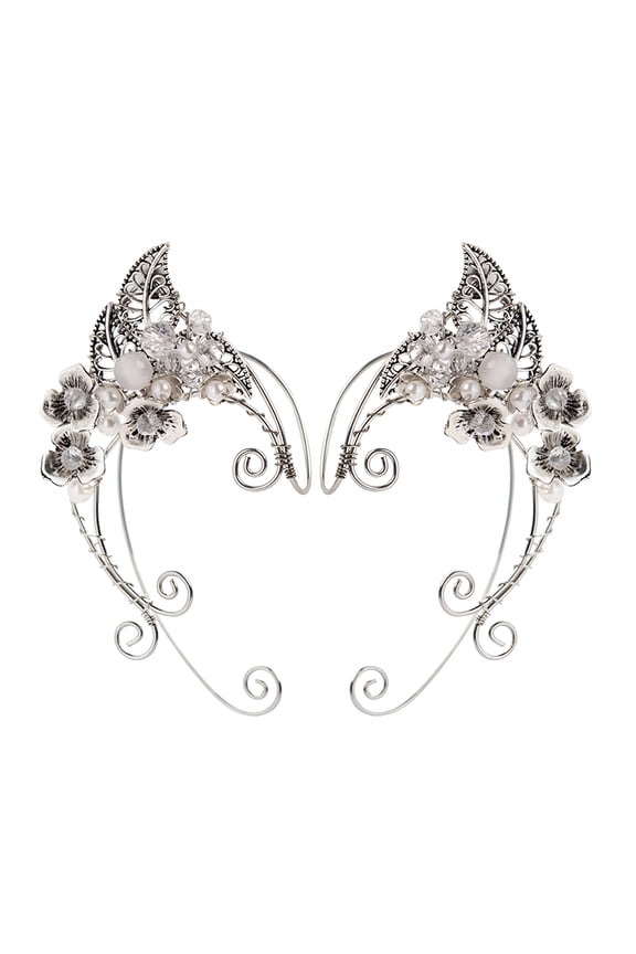 Punk Elf Ear Cuff Earrings, Non Piercing Fairy