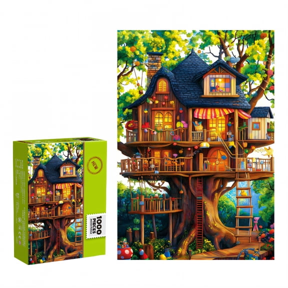 DESIGNICE Puzzles for Adults 1000 Pieces,Native Pulp Creation Process Jigsaw Puzzles 1000 Pieces,1000 Pieces Lively Tones Jigsaw Puzzles 1000 Pieces,style2