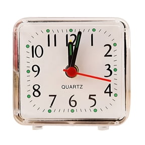 DESIGNICE Quartz Wind-Up Alarm Clock,Gentle Wake,Ascending Alarm,Easy Set