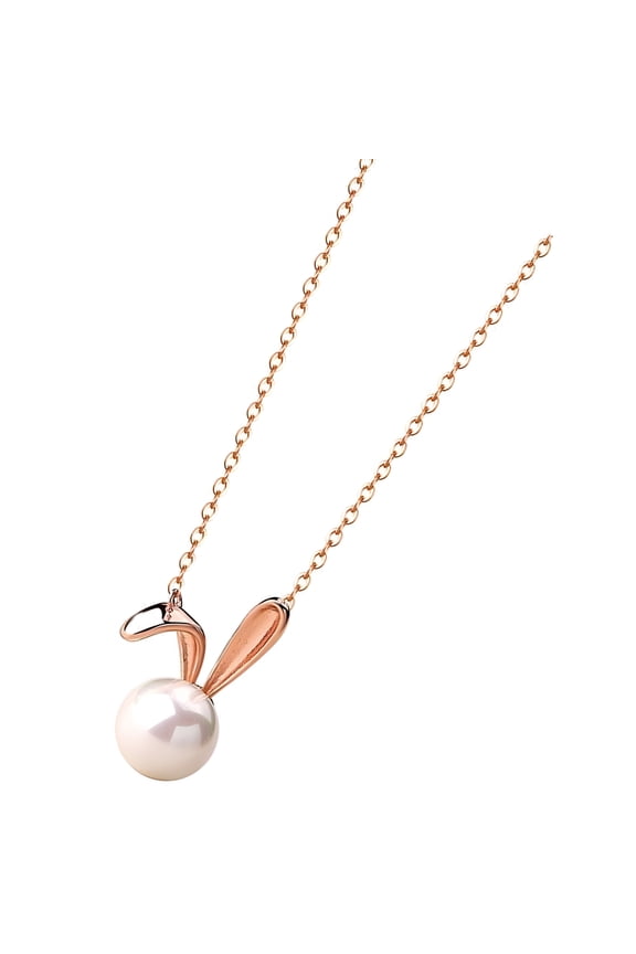 Rabbit Necklace Year of The Easter Gift Minimalist Jewelry for Women Chinese Zodiac