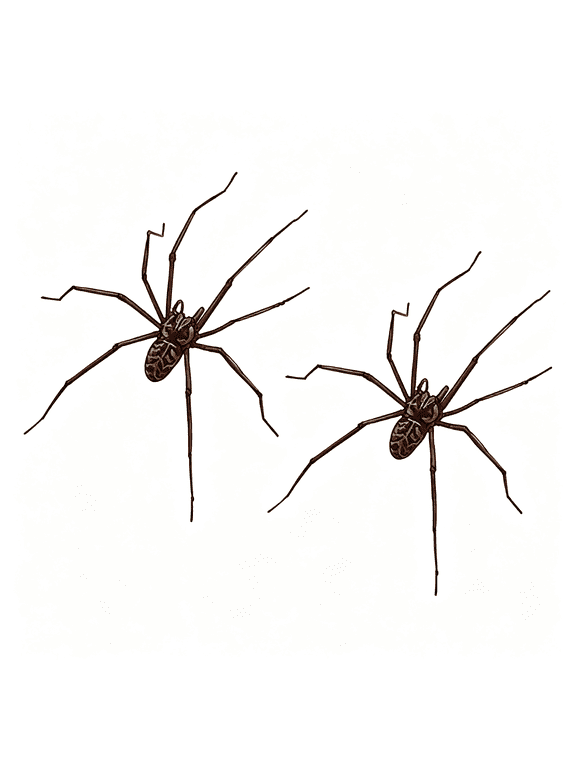 Realistic Spider Earrings Scary Spider Earrings Hand Cuff Costume Cosplay Party Supplies Favors for Women Men,Lifelike Spider Earrings